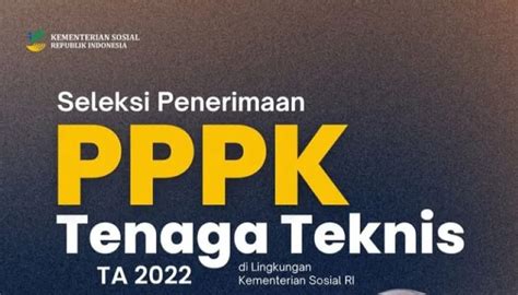 Pengumuman Hasil Seleksi Administrasi Pppk Tenaga Teknis Siang Ini