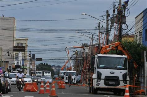 Aten O Motoristas Manuten O Na Rede El Trica Deixa Tr Nsito