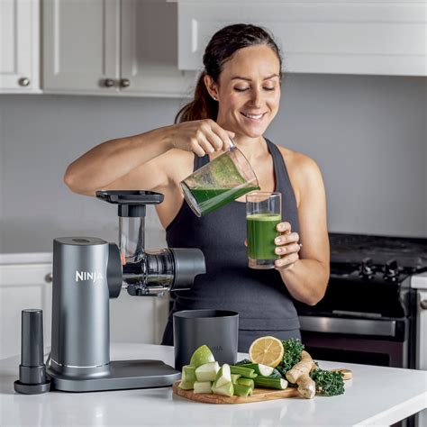 Customer Reviews Ninja Neverclog Cold Press Juicer Charcoal Jc