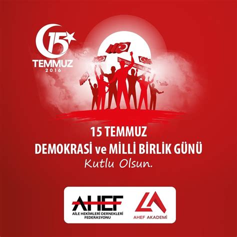 AHEF 15 Temmuz Demokrasi ve Milli Birlik Günü