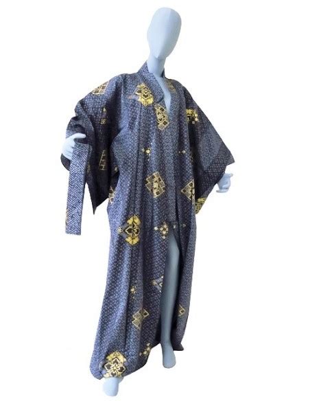 Yukata Ichigata Komon Homme