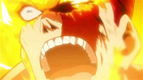 My Hero Academia Endeavor Vs High End Dub 4k No Dimming Youtube