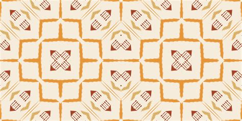 Ikat Fabric Tribal Africa Seamless Pattern Ethnic Geometric Batik