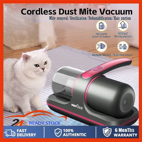 Cordless Dust Mite Vacuum Cleaner Vacuum Instrument Uv C Sterilization