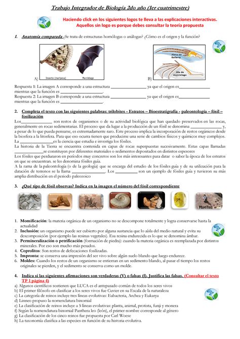 Trabajo Integrador Biologia 2 Haciendo Click En Los Siguientes Logos