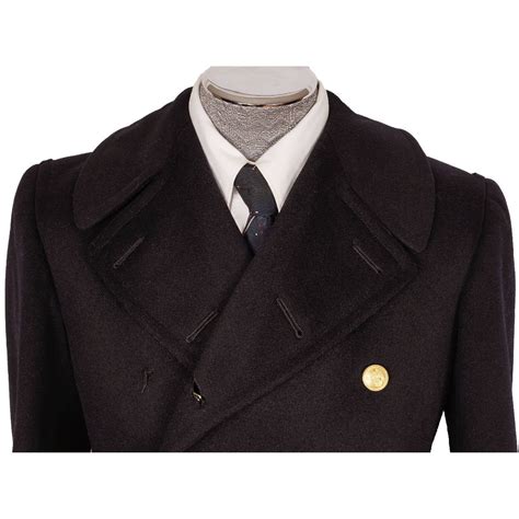 Wwii Canada Navy Officer Greatcoat Authentic Canadian Naval Coat