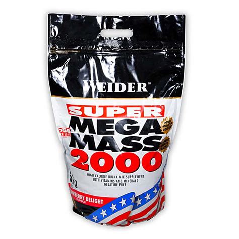 199 PLN Super Mega Mass 2000 5000g Weider NAJTANIEJ Sklep SFD