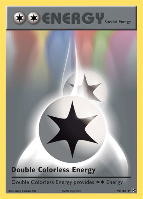 Double Colorless Energy Evolutions Common Pokemon Tcg Digitaltq