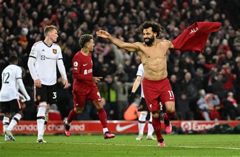 12 Goals 12 Games Mohamed Salah Record Vs Manchester United