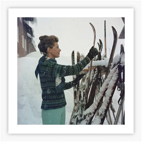 Skiing Princess - Slim Aarons Print