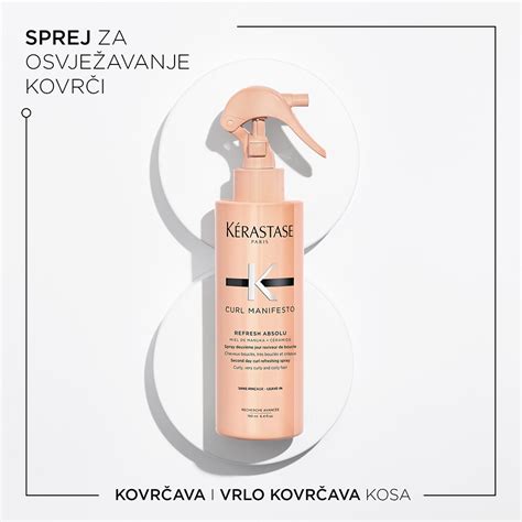 Curl Manifesto Refresh Absolu Kerastase Sprej Za Osvje Avanja Kovrd A