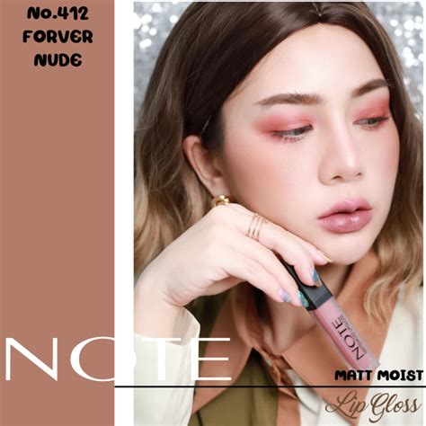 NOTE COSMETICS MATTEMOIST LIPGLOSS FOREVER NUDE Lazada Co Th