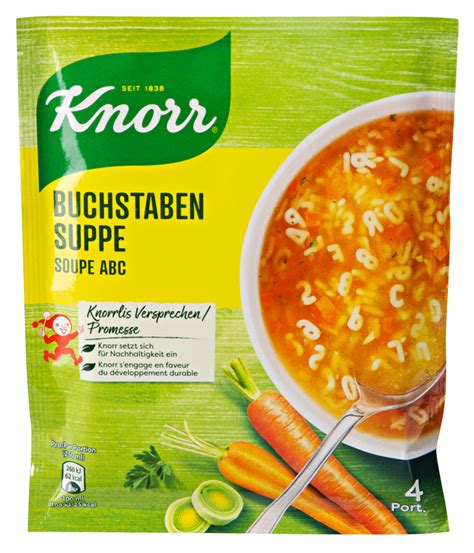 Knorr Buchstabensuppe