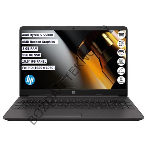 Hp 255 G8 Amd Ryzen 5 5500u 8 Gb 256gb Ssd 15 6 Fhd Freedos Taşınabilir Bilgisayar 7n4w6aa