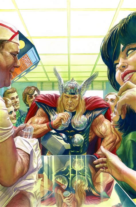 Alex Ross Thor Marvels Th Anniversary Variant Thor Cover Comic