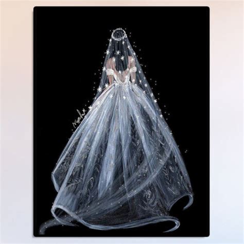 AU 5D DIY Full Drill Diamond Painting Wedding Dress Embroidery Mosaic