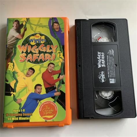 THE WIGGLES - Wiggly Safari with Steve Irwin, Crocodile Hunter 2002 VHS ...