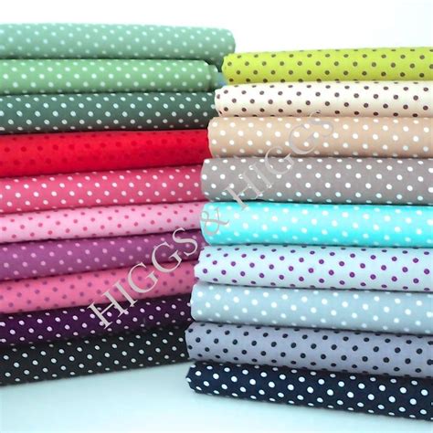 MORE 3MM TINY DOT 100 COTTON POLKA DOTS FABRIC ALL COLOURS Patchwork