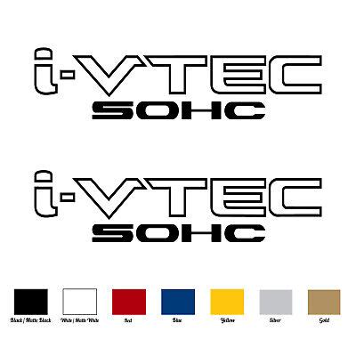 X I Vtec Sohc X Vinyl Decal Sticker For Honda Accord