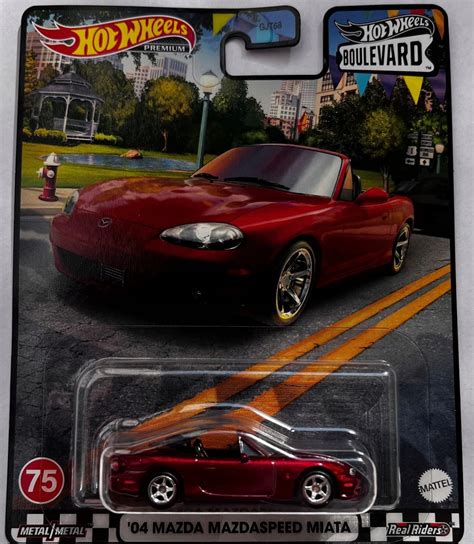 HOT WHEELS PREMIUM 04 MAZDA MAZDASPEED MIATA 13893603527 Oficjalne