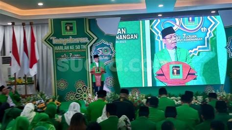 Bukan Sandiaga Mardiono Pamer 4 Kader Baru Di Acara Tasyakuran Hut Ppp