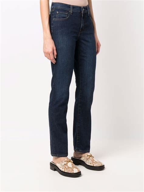 Lauren Ralph Lauren Mid Rise Straight Leg Jeans Farfetch