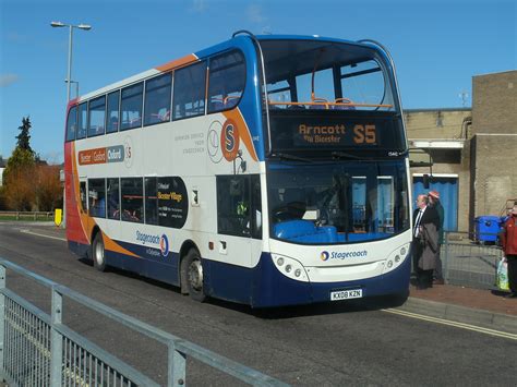 Stagecoach 15442 Scania N230UD ADL Enviro 400 Seen In Bi Bus