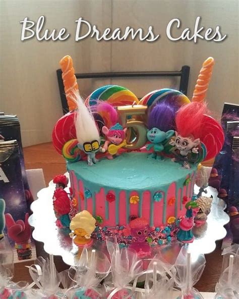 Trolls World Tour Cake