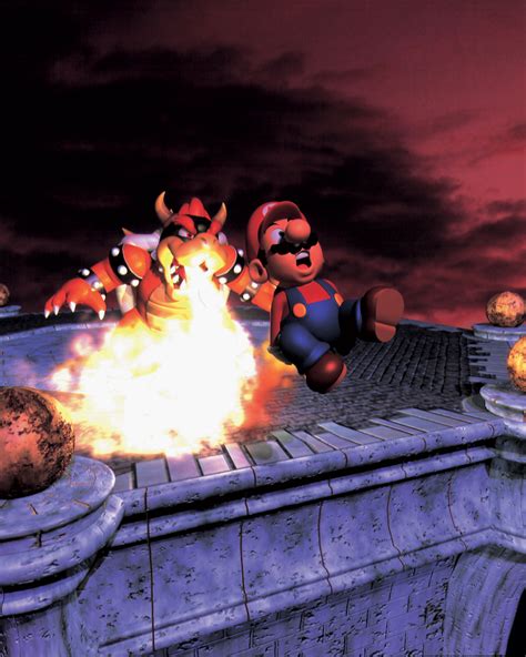 File Mario And Bowser Fire Artwork Alt Super Mario Png Super