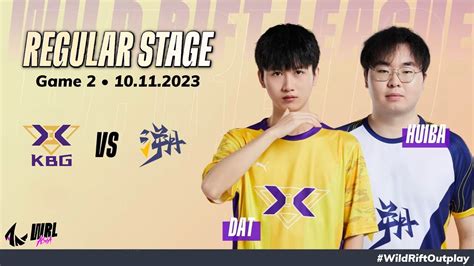 Kbg Vs Te Game Bo Regular Stage Wrl Asia Season