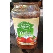 Wegmans Organic Mild Salsa Calories Nutrition Analysis More Fooducate