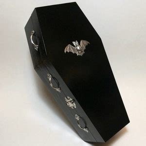 Vampire Coffin Jewelry Box Gothic Coffin Jewelry Box Ring - Etsy