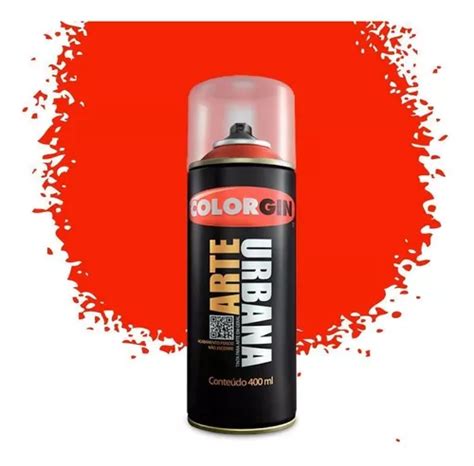 Tinta Spray Arte Urbana Vermelho Ferrari 919 400 Ml Colorgin MercadoLivre