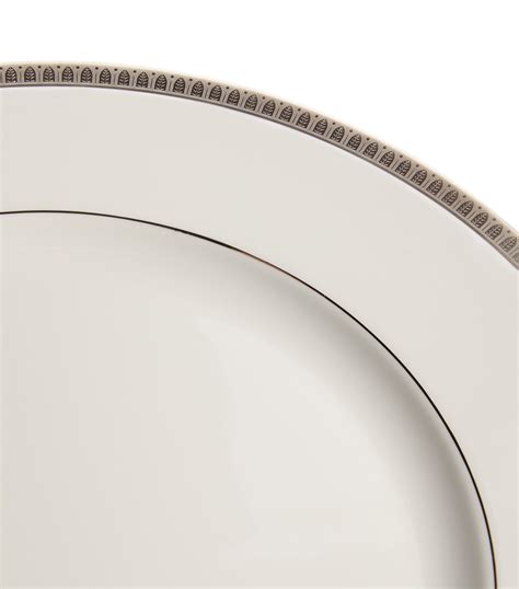 Christofle Silver Plated Porcelain Malmaison Dinner Plate 26cm