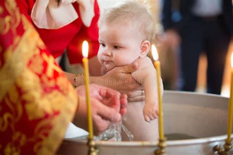 Baptism of the Child. stock image. Image of baptize - 152526089