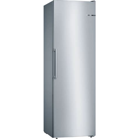 Congelador Vertical No Frost Inox Mate Bosch Gsn Viep