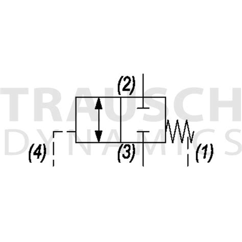 Pilot To Shift W Normally Closed External Pilot Drain Trausch