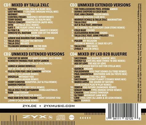 25 Years Technoclub Compilation 4 Cds Jpc