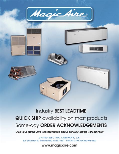 To Magic Aire All Products Brochure