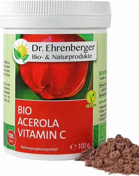 Preparat Medycyny Naturalnej Dr Ehrenberger Naturprodukte Acerola