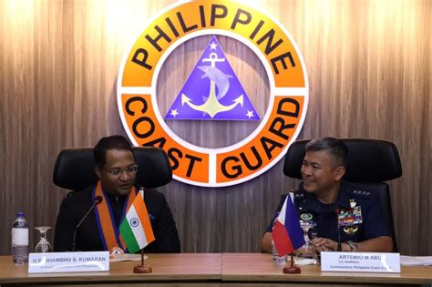 Sidhant Sibal On Twitter Philippines Coast Guard Hosts Indian Ambassador To Philippines