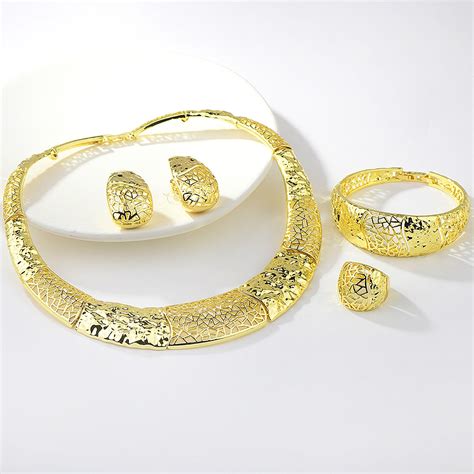 Fashion Big Dubai Piece Jewelry Set