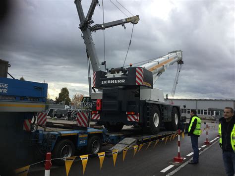 The All New Tonne Liebherr Lrt Rough Terrain Crane At Its