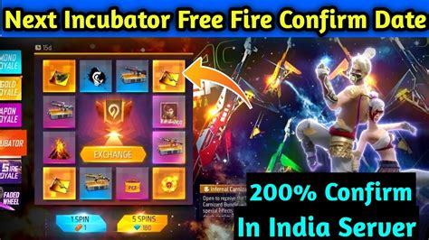 Next Incubetor In Free Fire Free Fire Next Incubetor In India Server