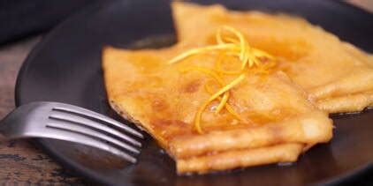 Crêpes suzette sans alcool facile découvrez les recettes de Cuisine