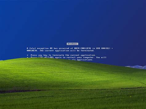 Blue Screen Error Wallpaper (72+ images)