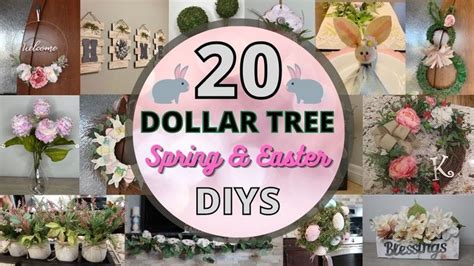 Top Spring Easter Diys Dollar Tree High End Rustic Farmhouse