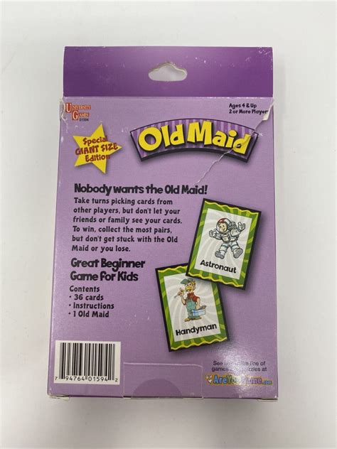 Old Maid Card Game - Mind Games