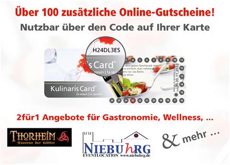 Kulinaris Card Genuss Im Ruhrgebiet