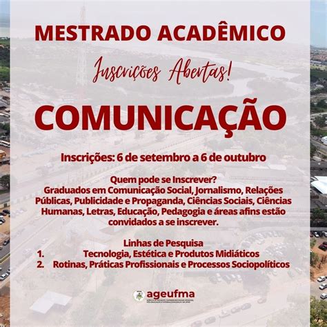 UFMA de Imperatriz abre inscrições para Mestrado Acadêmico em